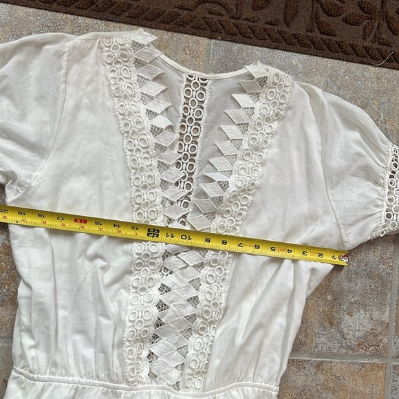 Anthropologie Peixoto Embroidered Lace Cover-Up Dress Size L NWT READ - Picture 16 of 17